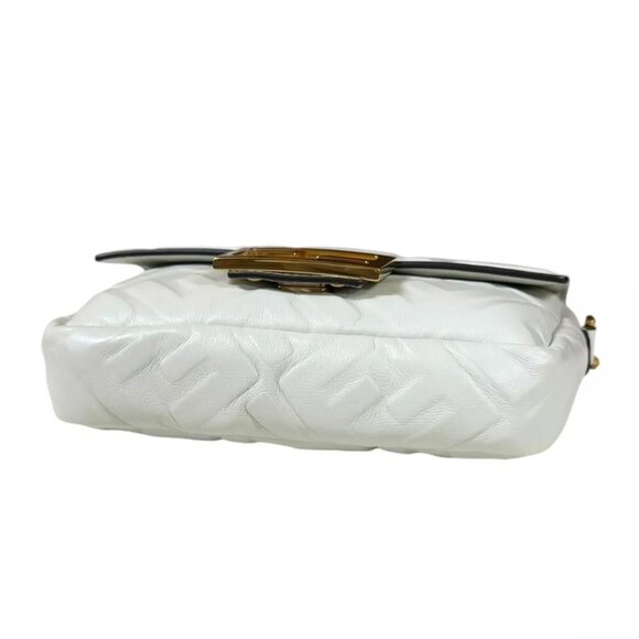 FENDI Shoulder Bag Cross Body 8BS017 leather 2way Chain Baguette Mini - Picture 6 of 9